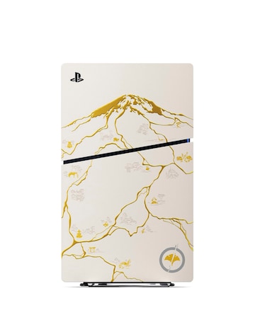 PlayStation 5 Disc Console - Ghost of Yotei Gold Limited Edition Bundle