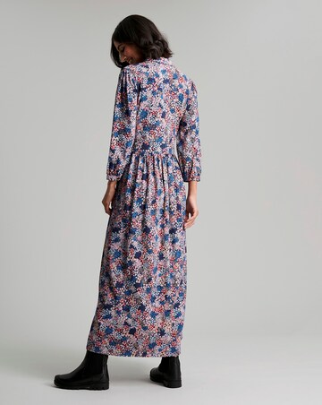 Joules Jersey Button Through Shirt Dress