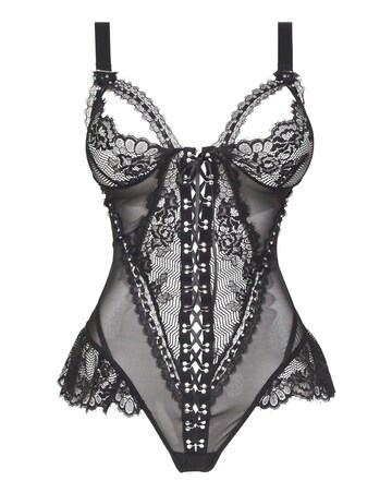 Ann Summers Bridgette Teddy Black