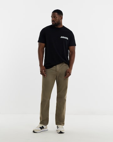 Jack & Jones Cassis Sketch Back Print T-Shirt