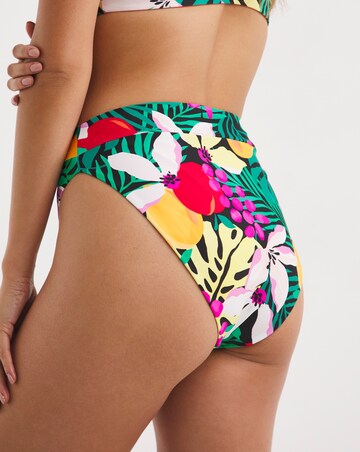 Fruit Mix and Match High Leg Reversible Bikini Bottoms