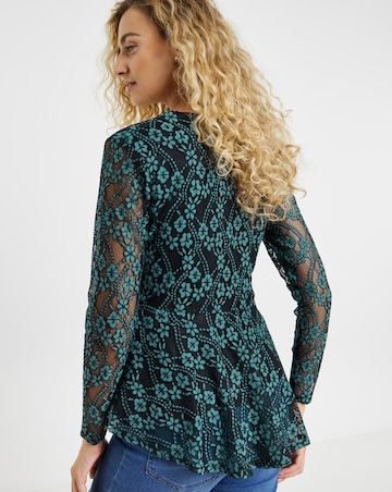 Joe Browns Georgie Lace Zip Top