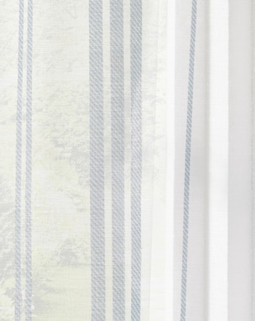 Catherine Lansfield Harbour Stripe Voile