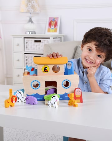 Tooky Toy Wooden Noah's Ark