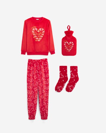 Christmas Lounge Set With Hot Water Bottle