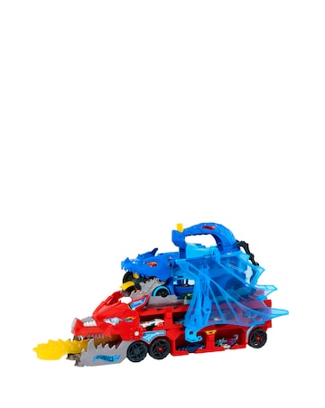 Hot Wheels City Ultimate Dual Dragon Transporter Playset