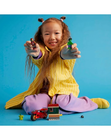 LEGO Marvel Iron Man with Bike and The Hulk Playset 76287