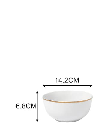 Waterside Goldline 12 Piece Dinner Set