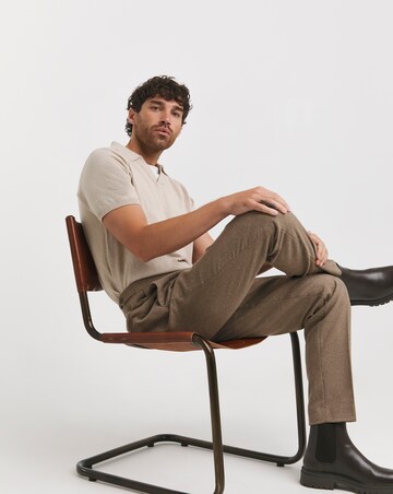 Tweed Reg Fit Trouser