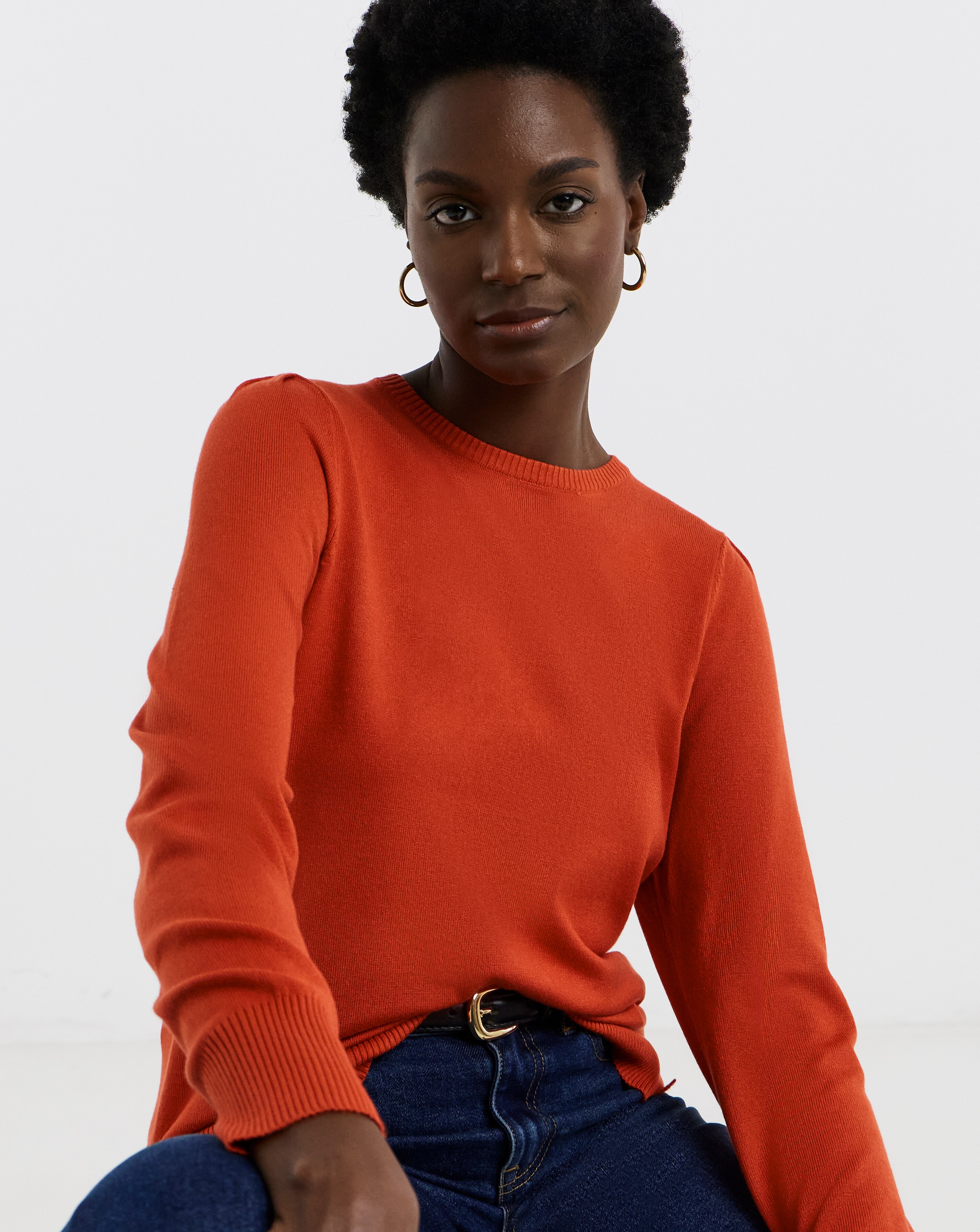 Eversoft Paprika Crew Neck Jumper