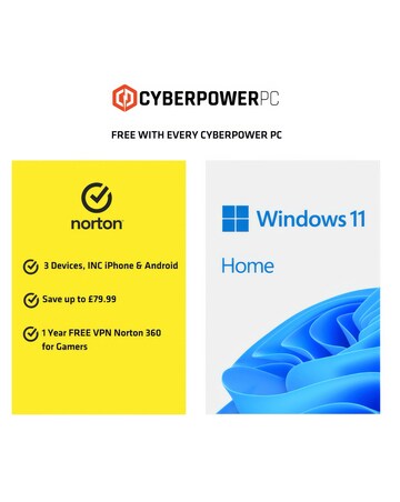 CyberPowerPC Ark Gaming PC - Intel Core i5-14400 RTX 5060 16GB RAM 1TB NVMe SSD