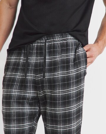 2 Pack Woven Check Pyjama Bottoms