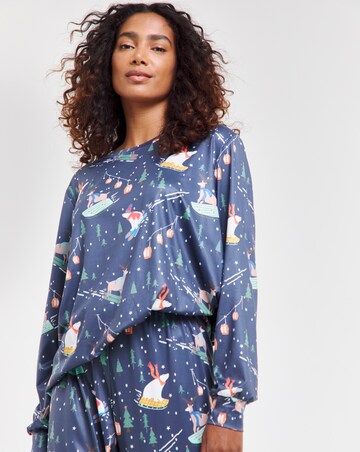 Pretty Secrets Christmas Family Pyjama - Ladies