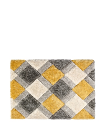 Geo Shaggy Cosy Rug