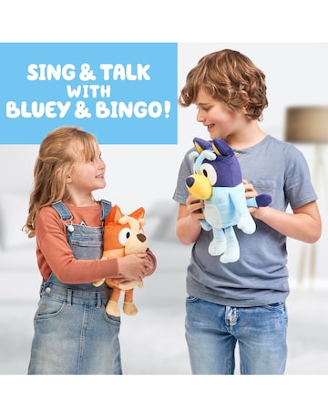 Bluey Talking Bluey Plush