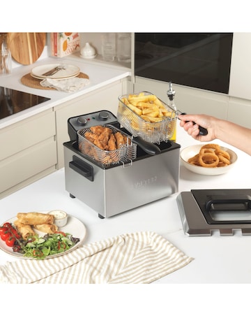 Salter Stainless Steel 5L Deep Fat Fryer
