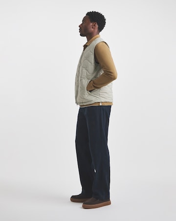 Union Navy Loose Fit Stretch Gabardine Jean