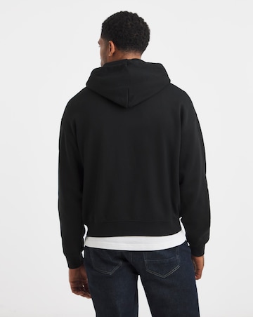 Lacoste Logo Hoodie - Black