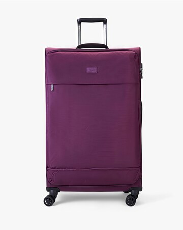 Rock Paris Large Suitcase - Purple