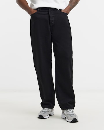 Only & Sons Fade Loose Fit Denim Jeans - Black