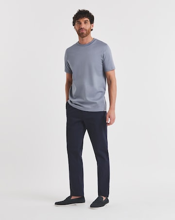 Folio Mercerised Supima T-Shirt- Pastel Blue