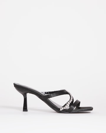 Joanna Hope Diamante Crossover Heel - Wide Fit (E)