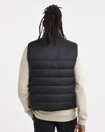 Lyle & Scott Wadded Gilet - Black