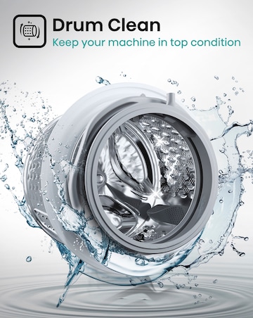 Hisense WFQA1014EVJM 10kg Washing Machine, A rated, 1400rpm Spin