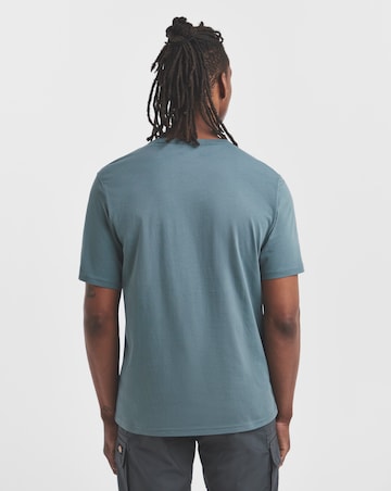 Dickies Short Sleeve Aitkin Varsity T-Shirt - Blue