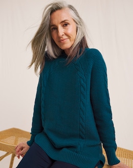 Julipa Cable Longline Jumper