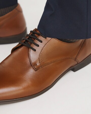 Formal Leather Derby Wide