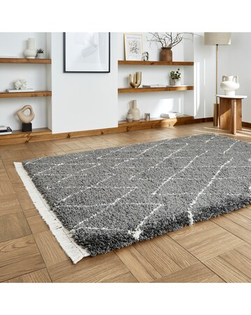 Think Rugs Boho Fringe Rug