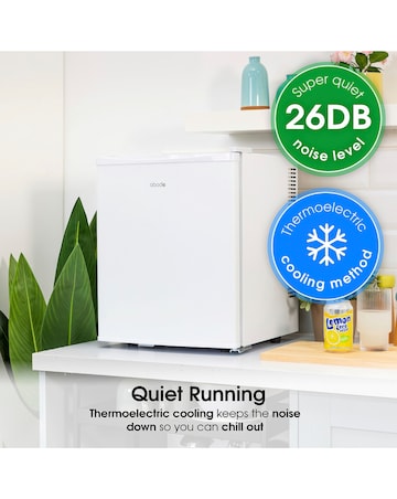 Abode 26L Quiet/ SIlent Cooler - White