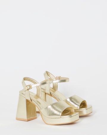 Chacha Platform Heel Sandals - Extra Wide Fit (EEE)