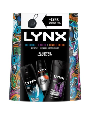 LYNX All Stars Trio & Shower Tool Gift Set