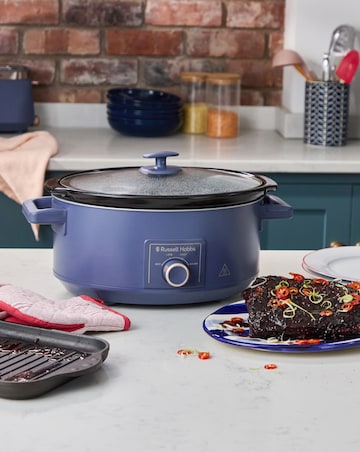 Russell Hobbs Extra Large 7L Slow Cooker - Navy