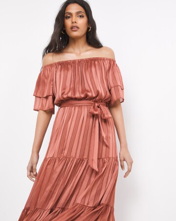 Tiered Midi Dress
