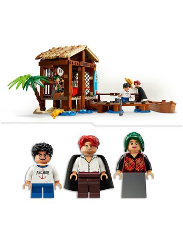 LEGO ONE PIECE Windmill Village Hut Building Kit, Role-Play Pirate Toy 75636