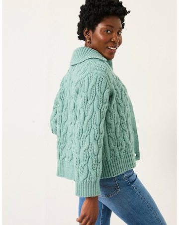 Fatface Mari Collared Cardi