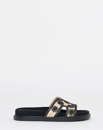 Tierra Embroidered Woven Sandals - Extra Wide Fit (EEE)