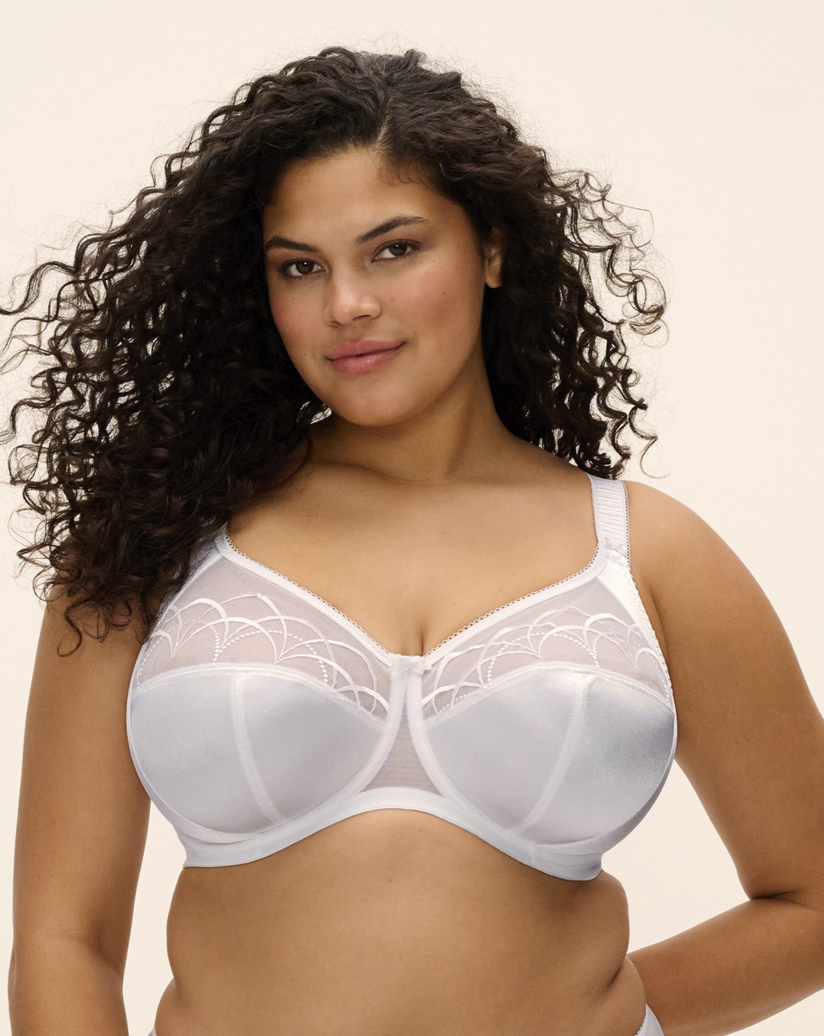 Elomi Cate Full Cup Wired Bra White