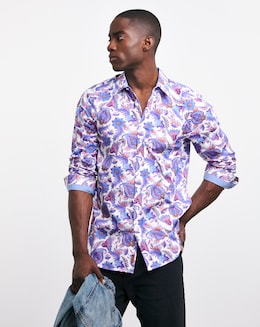 Joe Browns Paisley Shirt Long Length