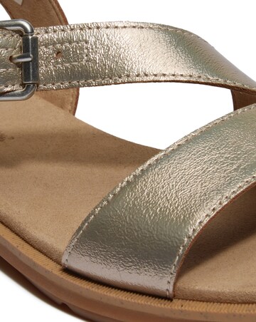 Timberland Calista Bay Gold Metallic Sandals