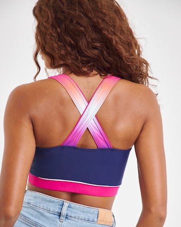 Sports Swim Crop Top