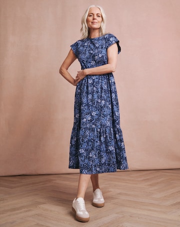 Julipa Twist Back Pure Cotton Dress