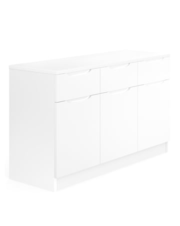 Sorrento Ready Assembled High Gloss Large Sideboard