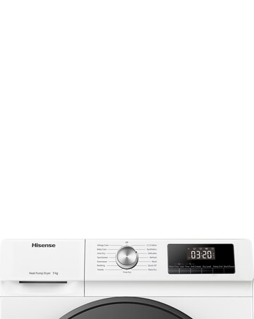 Hisense DHQA902U 9kg Heat Pump Dryer, A++ rated
