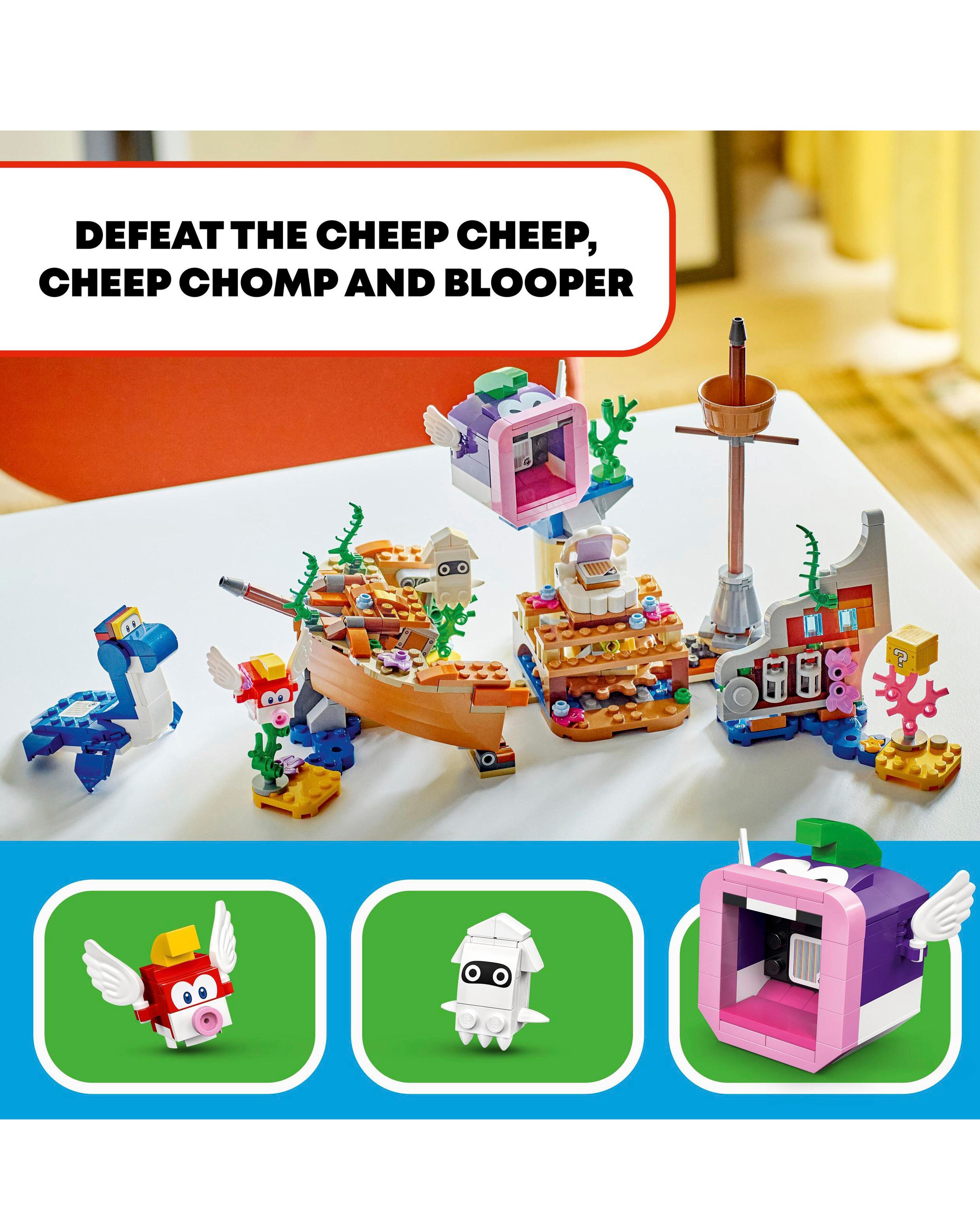 LEGO Super Mario Dorrie's Sunken Shipwreck Adventure Expansion Set