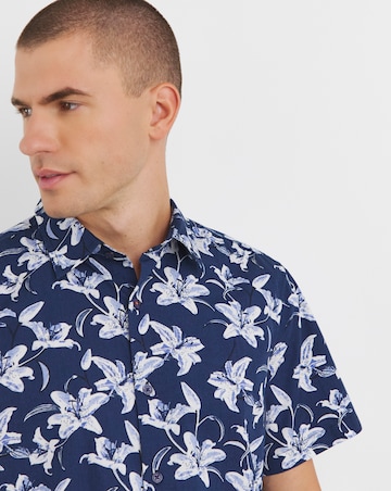 Joe Browns Cool In Floral Shirt Long Length