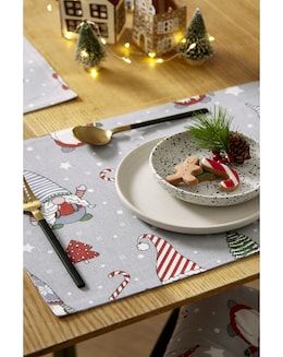 Christmas Gnomes 4 Pack Placemats